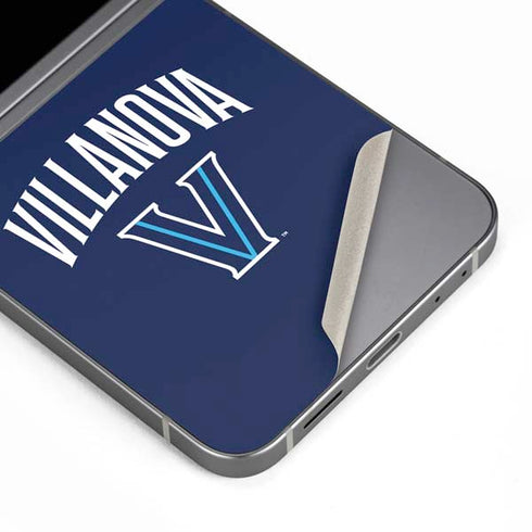 Villanova University Wildcats Black Galaxy Z Flip6 Skin